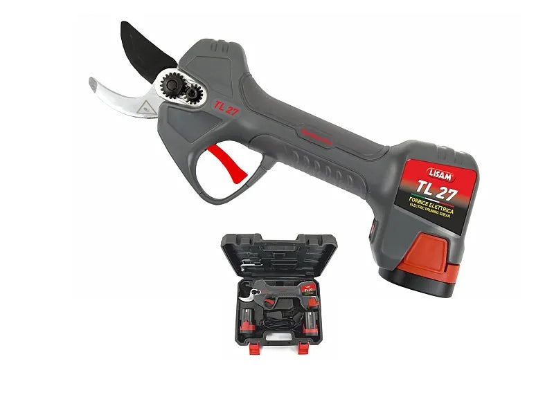 Forbice da potatura a batteria Lisam TL 27 con Motore Elettrico e Taglio da 27mm