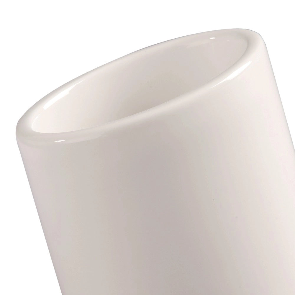 Bicchiere bianco - serie egg