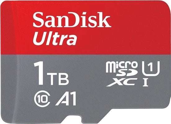 Carta microSDXC 1 TB Classe 10, UHS-I Incl. Adattatore SD
