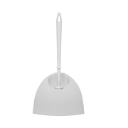 Portascopino wc angolare in Plastica bianco da appoggio