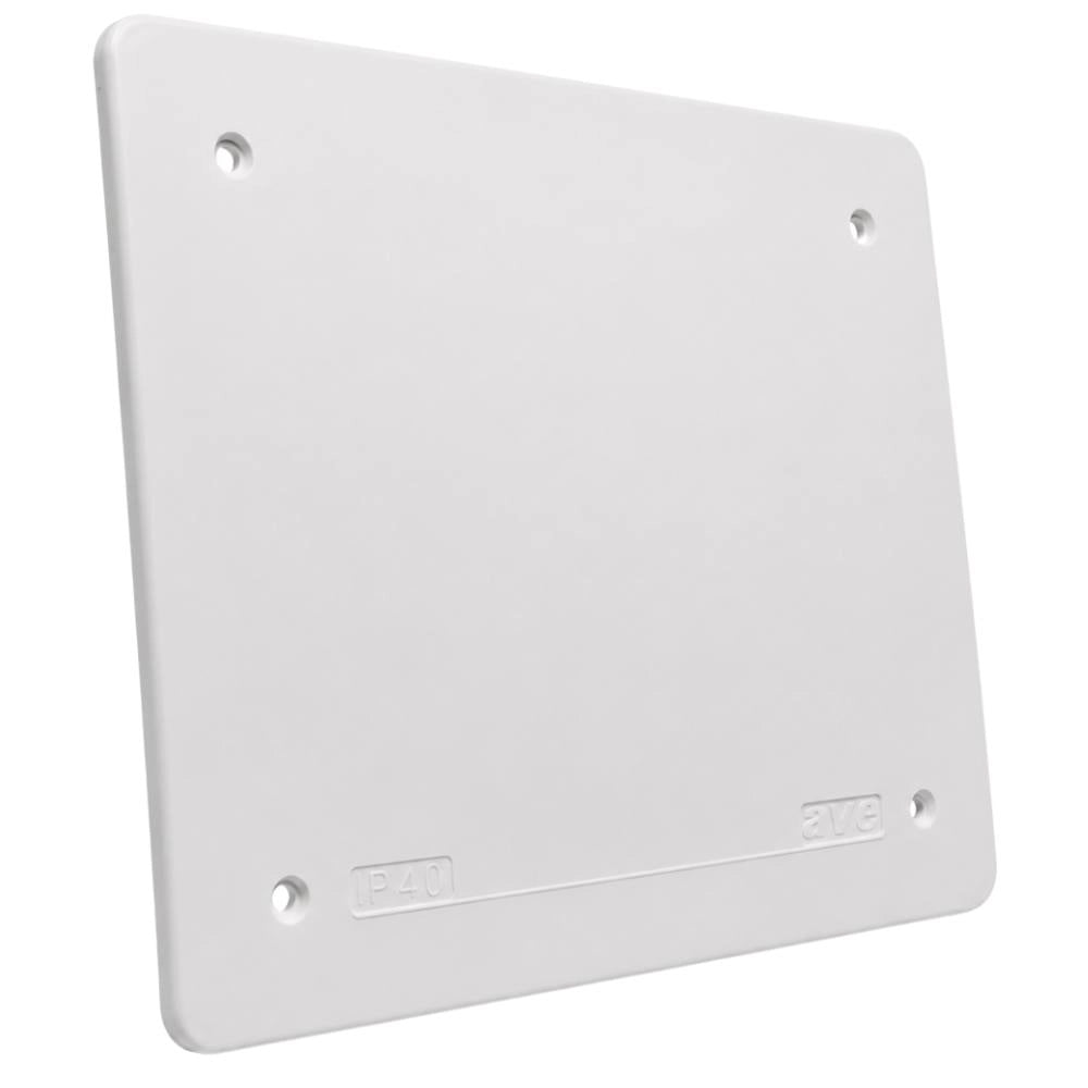 Coperchio di finitura ip40 antiurto per scatola da incasso