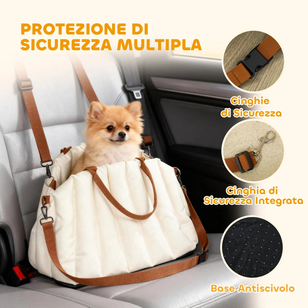 Sedia per Cani Piccoli ¨C Minimal ¨C Crema