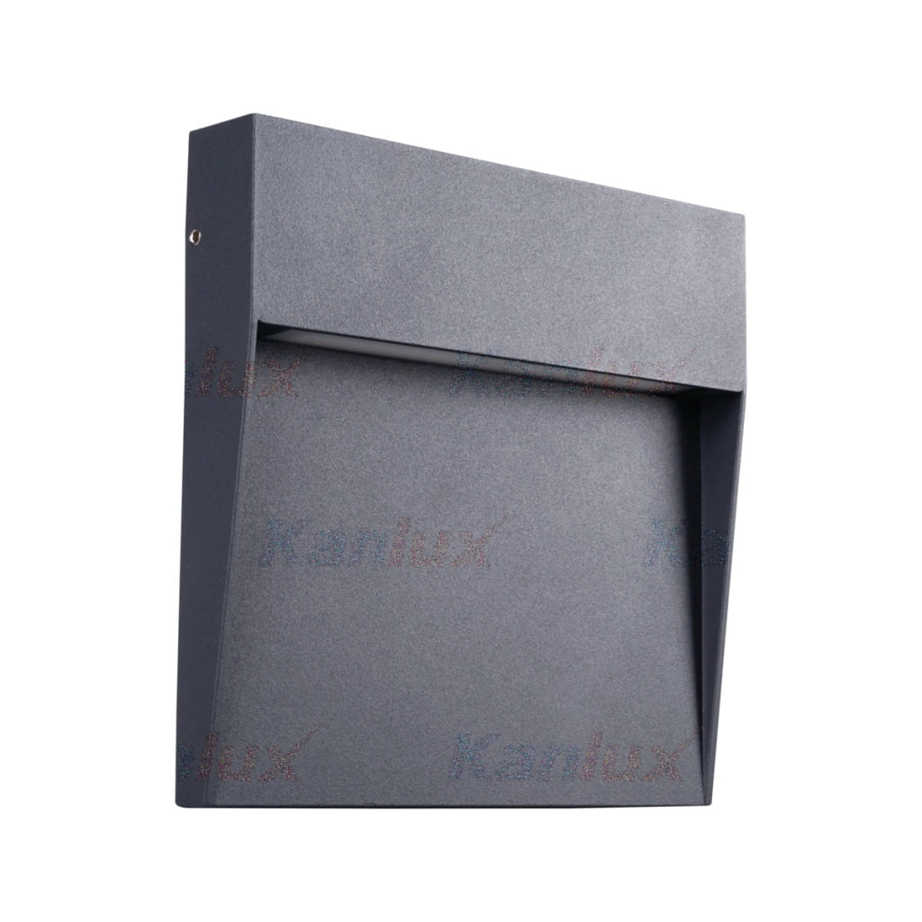 Applique esterna Kanlux DULI LED 6,5W 4000K antracite