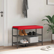 Cuscino per panchina Similpelle Rosso Profondità 35 cm 42043269