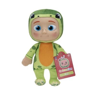 Cocomelon-Peluche Nico costume dinosauro, 20 cm