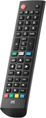 One For All telecomando di ricambio per TV LG, Nero