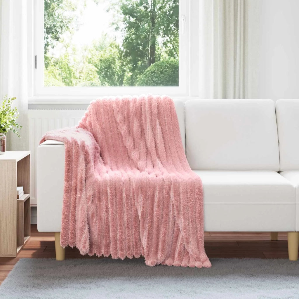 Coperta Rosa 150 x 130 cm Panno 42016861