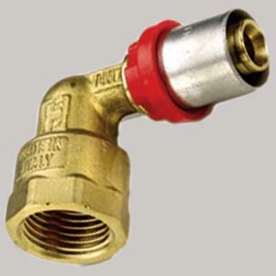RACCORDO CURVO FEMMINA A PRESSARE TIEMME - 50 x 11/2 - 1 pezzi - TIEMME