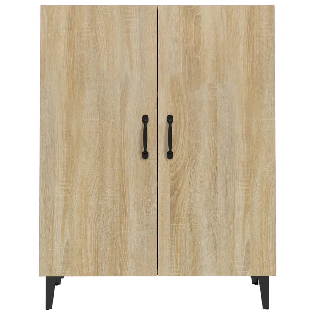 Buffet credenza cassettiera armadio mobile contenitore organizer cucina soggiorno rovere Sonoma 70 x 34 x 90 cm legno ingegnerizzato marrone 02_0031697