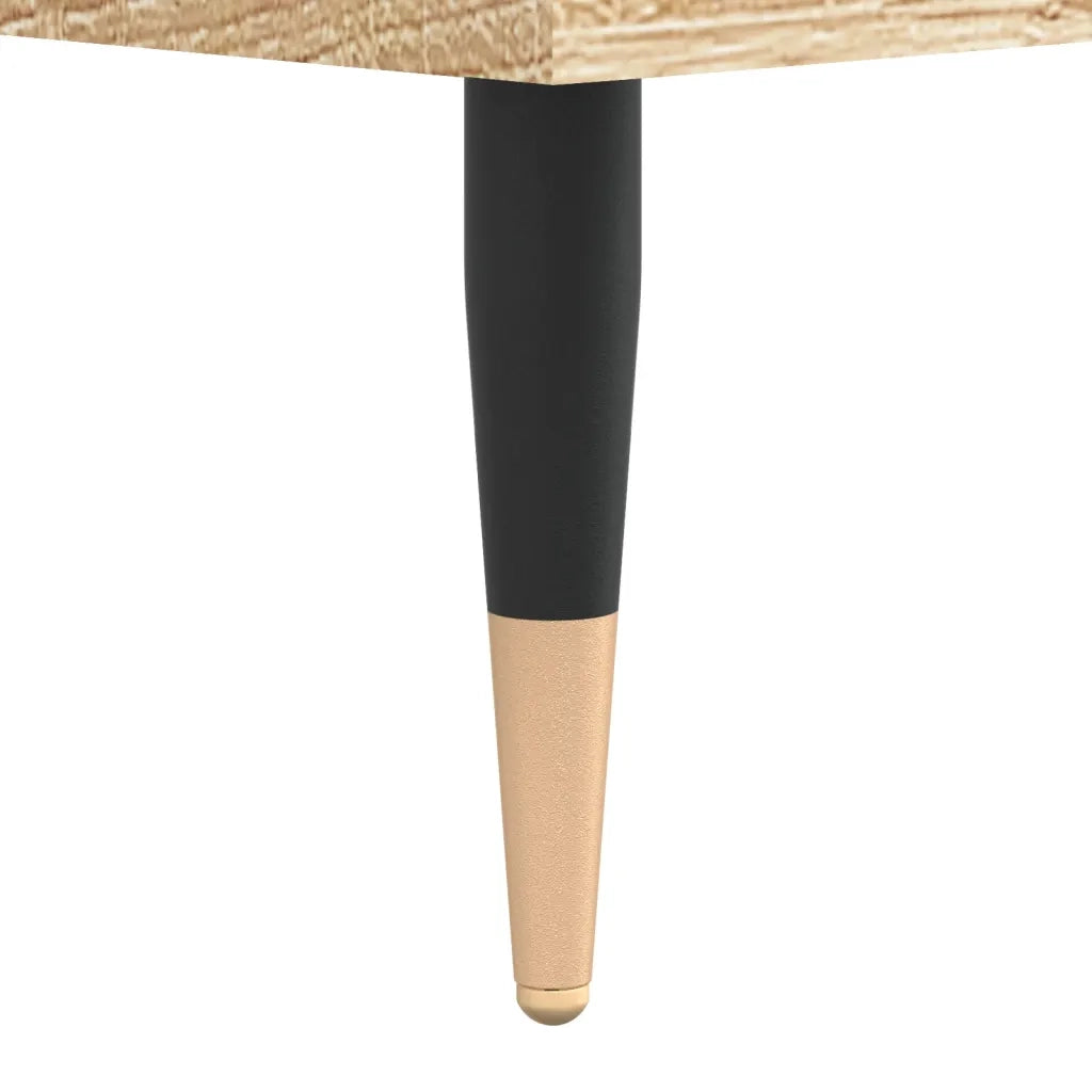 Panca Porta Scarpe-Sgabello-Panca Scarpiera Rovere Sonoma 102x35x55 cm Legno Multistrato 543447