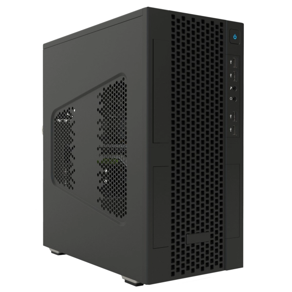 ITEK CASE SMALLCOM-P - MINI TOWER,  MATX, USB3, 2XUSB2, TYPE-C,  MESH