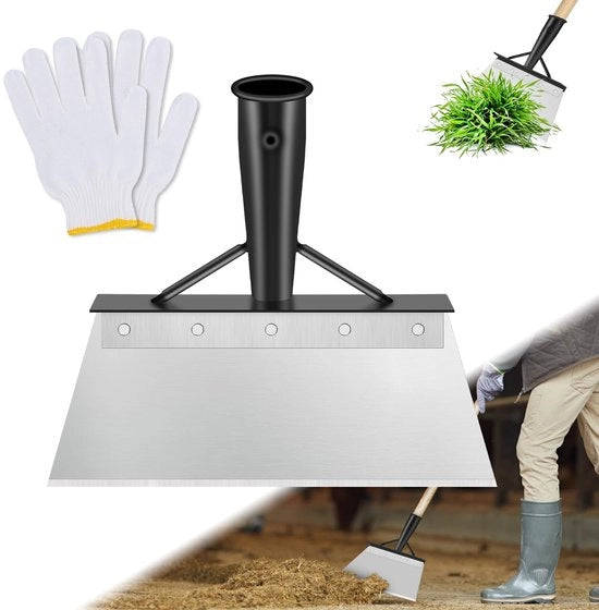 Multifunzionale attrezzo per la cura del giardino - 25cm - Adatto per wieden, piantare, concimare e pulire il giardino - Caratterizzato da una struttura robusta e duratura.