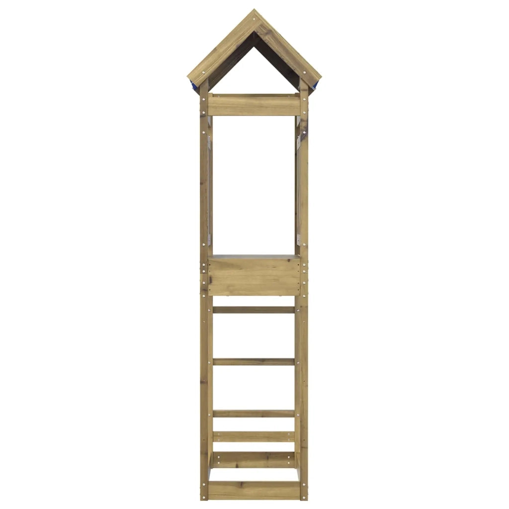 Torre da Gioco Marrone Legno Impregnato Solido 3417192