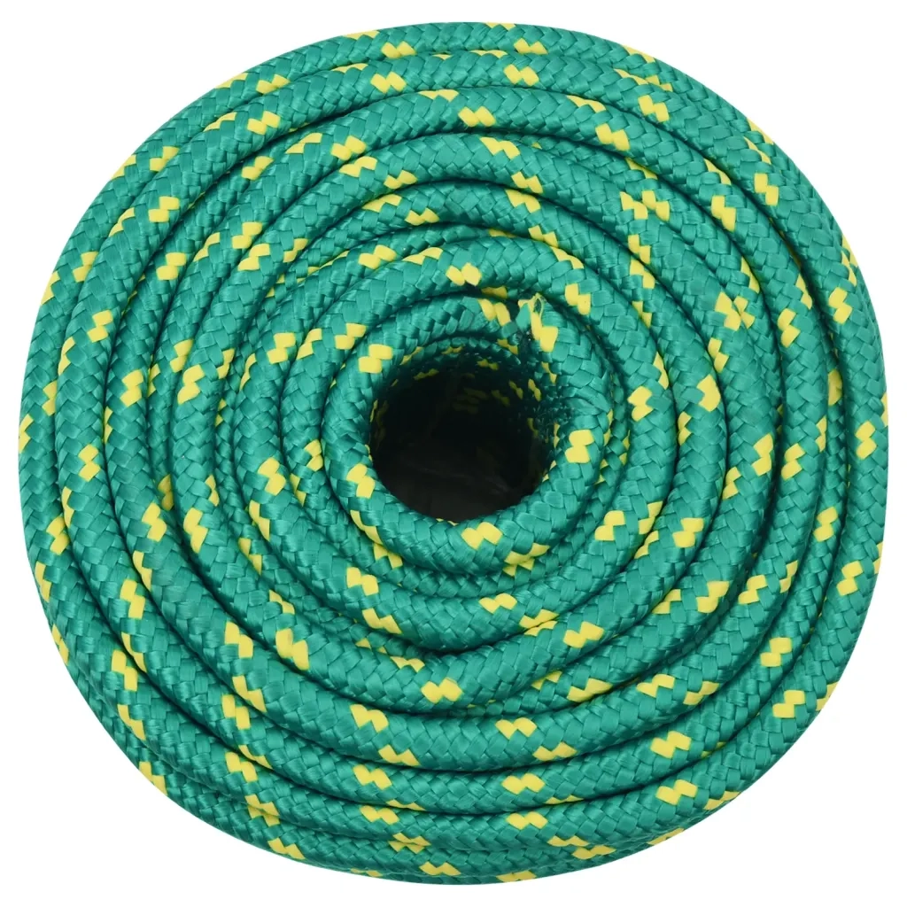 Corda | Fune per barca Verde 12 mm 250 m in Polipropilene