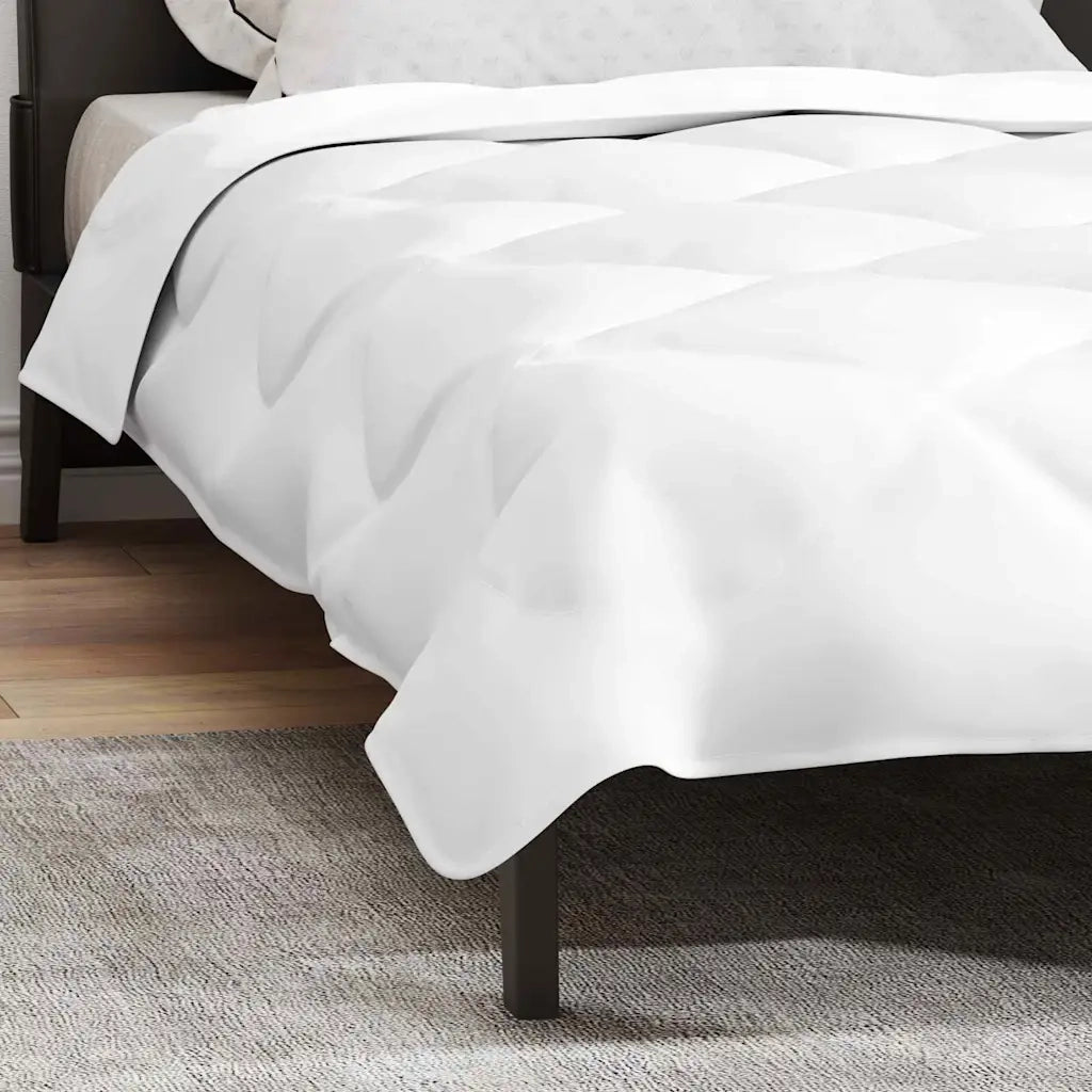 Duvet Estivo Bianco 200 x 155 x 3 cm Poliestere 42007747