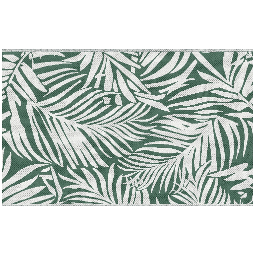 Tappeto 152x243 cm ¨C Minimal ¨C Verde scuro e bianco