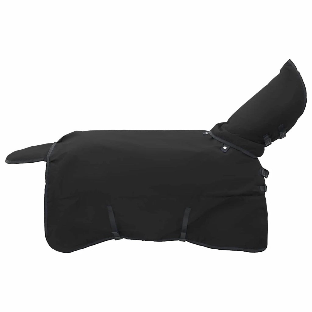 Coperta per Cavalli Verde Scuro e Nero 85 cm Poliestere CFW9031828