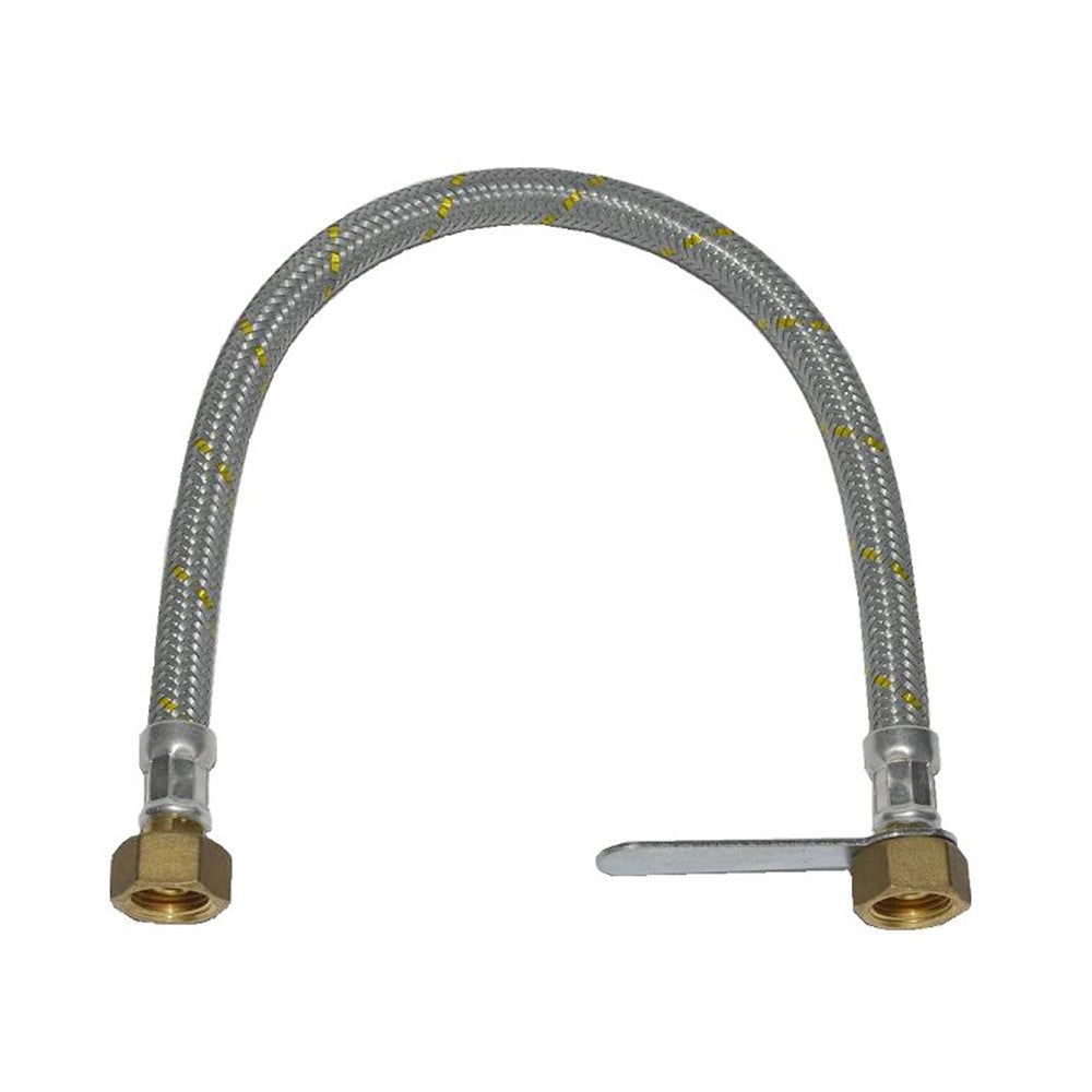 Manichetta con leva per gas liquido ff da 1/2"
