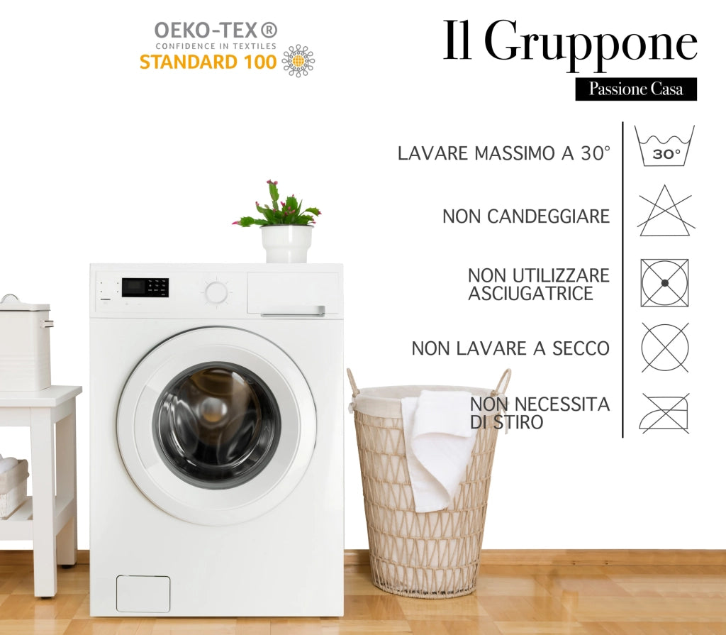 Trapunta Piumone Invernale In Tessuto Flanellato Effetto Velluto 550 Gr-Mq Grigio - Singolo