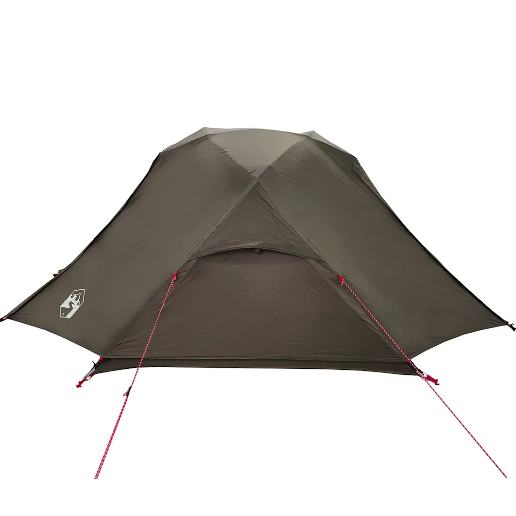 Tenda da Pesca per 3 Persone Marrone Impermeabile 4100656