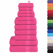 Set di asciugamani 12 pezzi FROGN Rosa 360 g/m² 137111