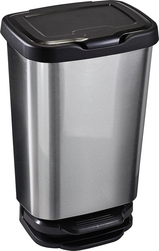 Pulitore a pedali per cucina - plastico - 40 l - facile da usare