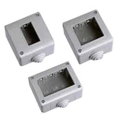 CONTENITORE DA PARETE PER APPARECCHI IP40 'SOLAR' 2 Posti - ELETTROIT