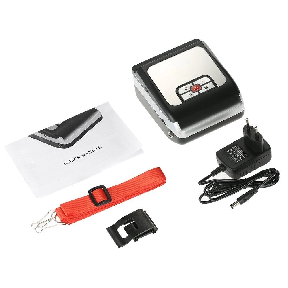Trade Shop - Mini Rilevatore Banconote False Verifica Conta Banconote A Batteria Litio -