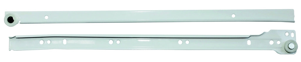 GUIDA PER CASSETTI ACCIAIO 40 CM LACCATO BIANCO*- 25,0 coppie