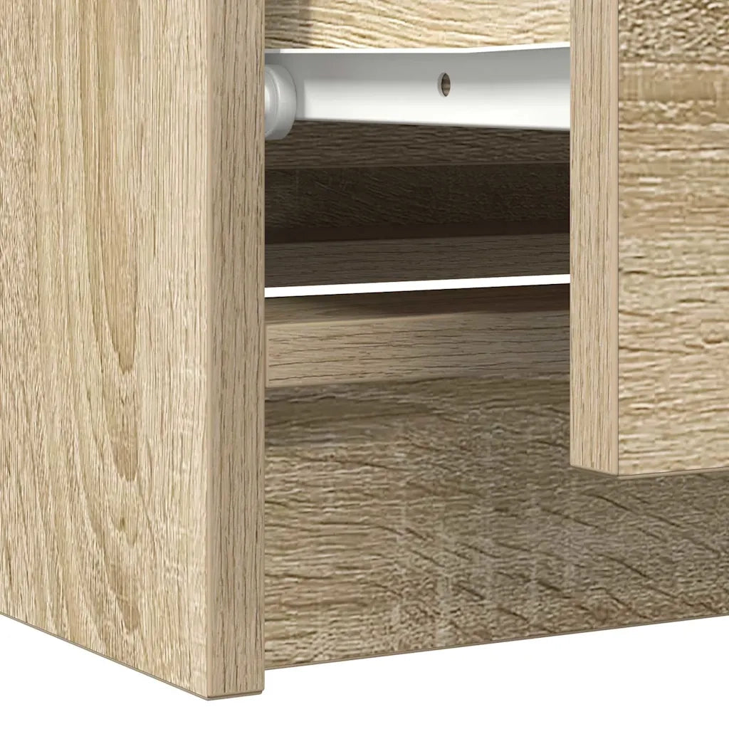 Mobile TV | Armadietto TV | Mobile Porta TV Rovere Sonoma 100x35x54 cm in Legno Multistrato