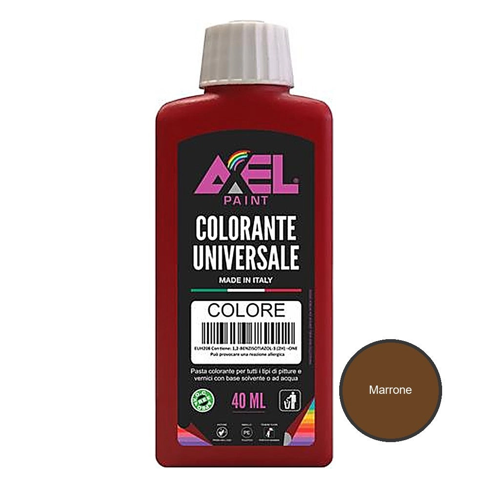 Colorante universale axel 40 ml *** colore- marrone, confezione 1