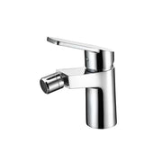 Miscelatore bidet cromato con leva in metallo - Serie Fluid
