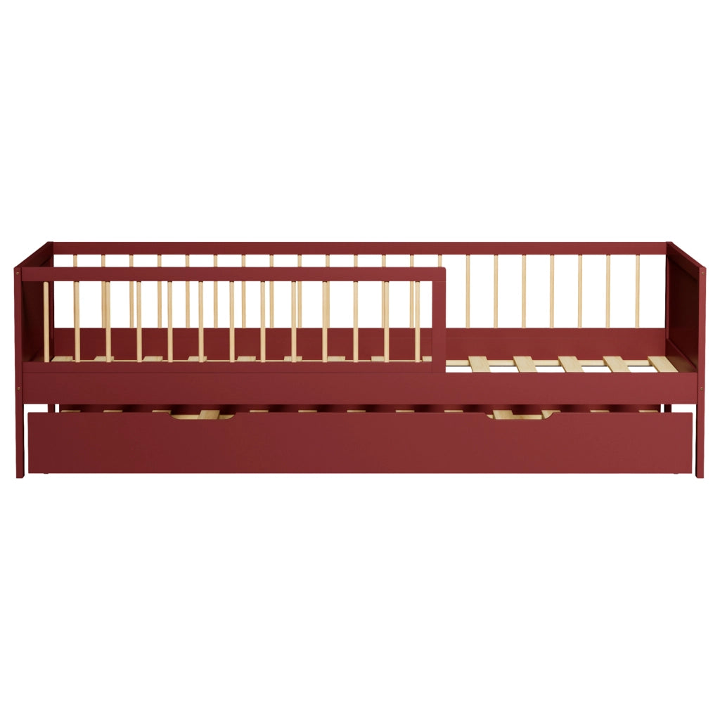 Letto a scomparsa per bambini 190x90cm terracotta ADAM