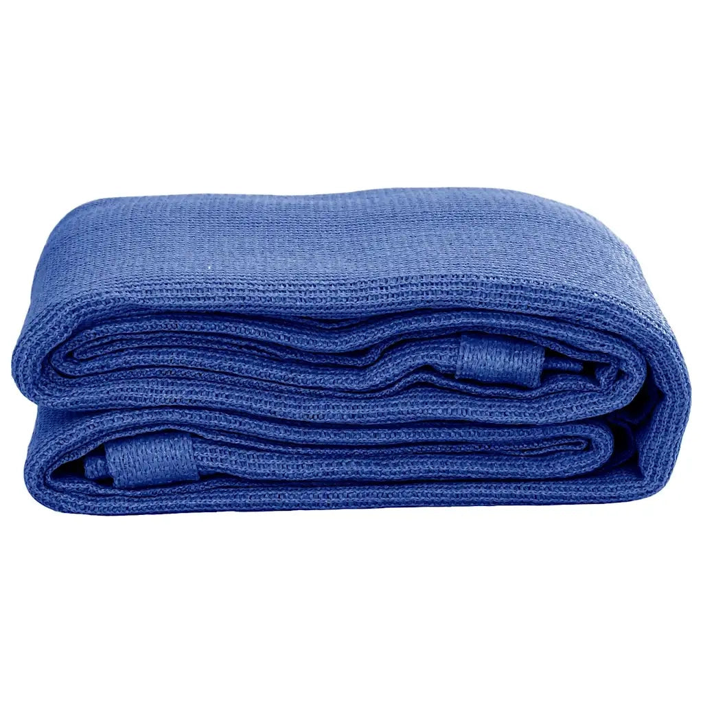 Tappeto da Tenda 250x550 cm Blu 310726