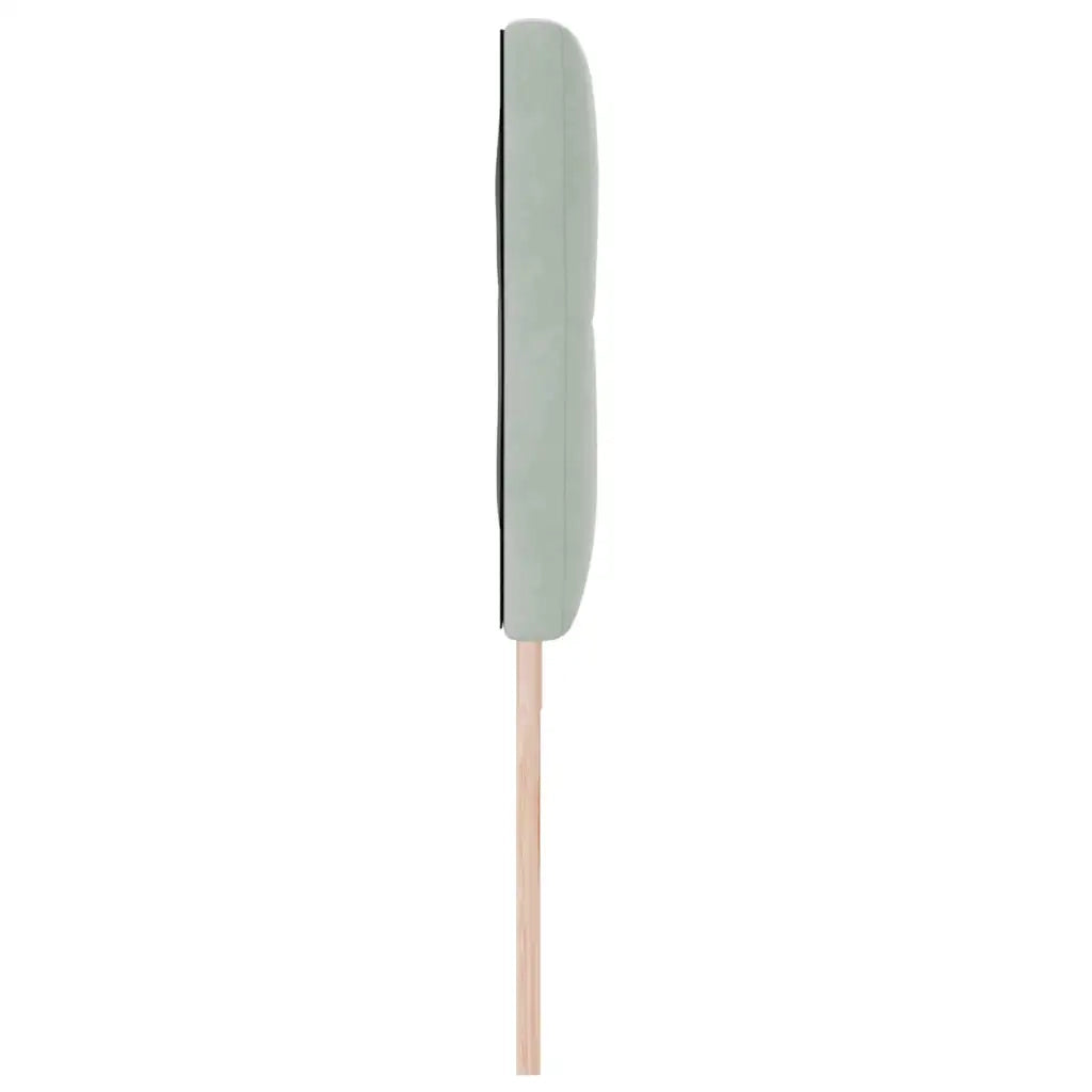 Testiera | Testata Grigio chiaro 180 cm Velluto