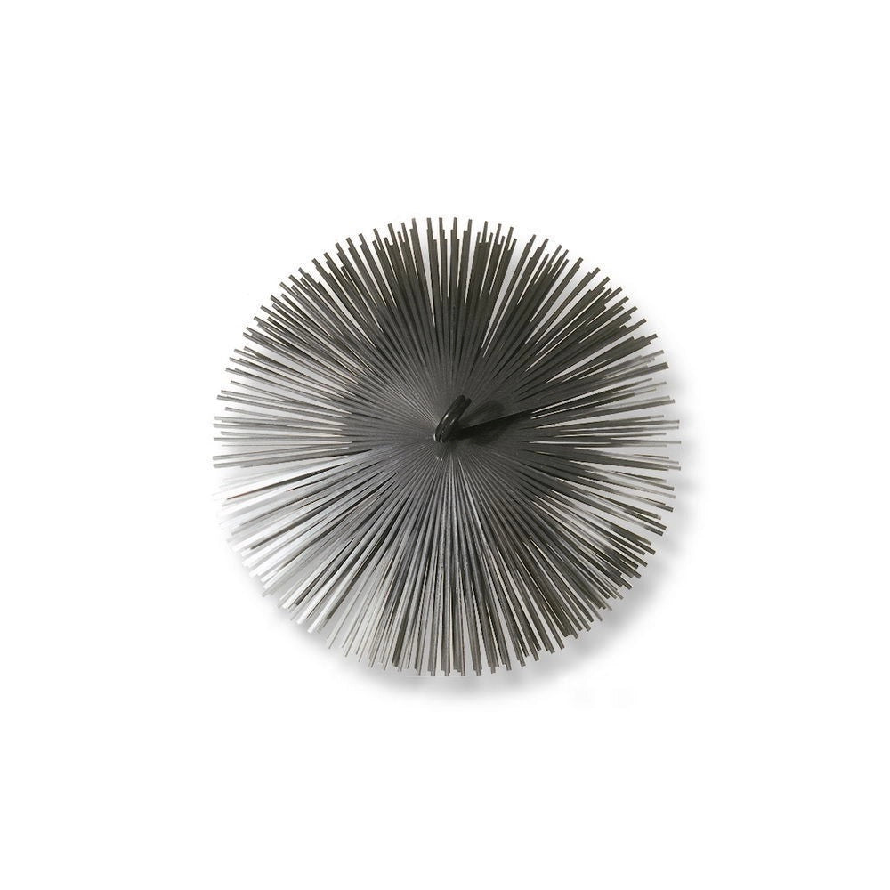 Scovolo tondo metallico a lamelle flessibili per pulizia canne fumarie, diametro 300mm