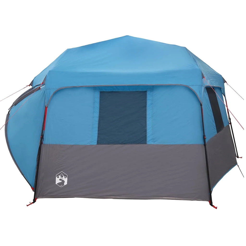 Tenda istantanea con telo antipioggia per 12 persone e rilascio rapido