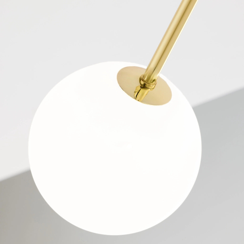 Lampadario MOKA moderno oro/bianco 6 luci G9+GU10 Jupiter