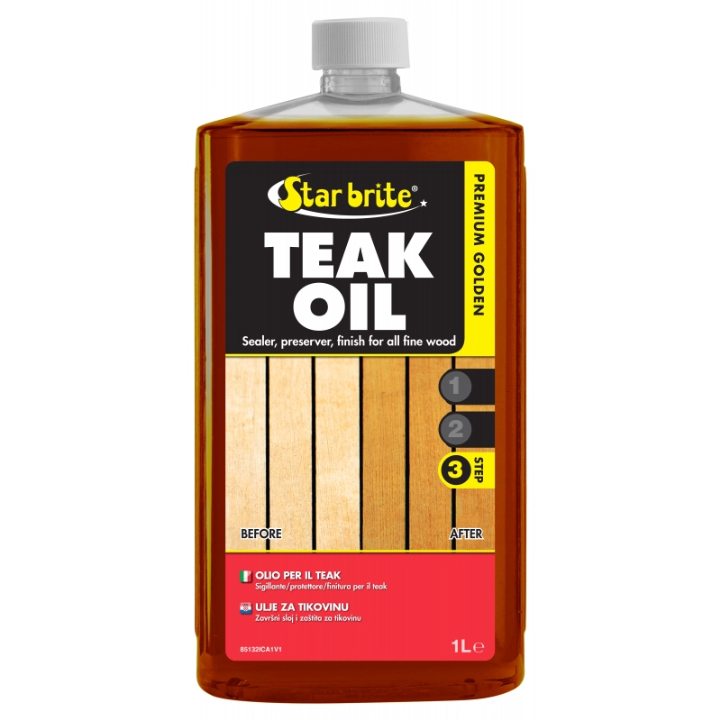PREMIUM TEAK OIL 500ML TEAK OIL PREMIUM GOLD LT 3,78
