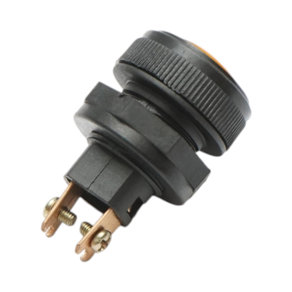 Spia luminosa gialla 12V/10A–24V/5A 2 pin universale