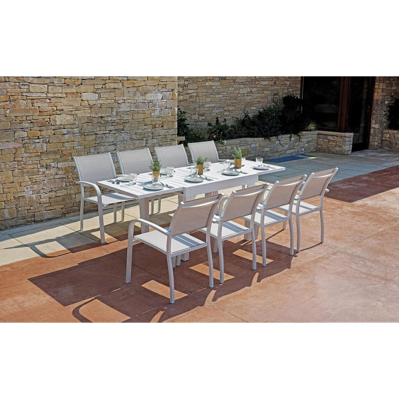 Tavolo Capannori da balcone MOIA bianco