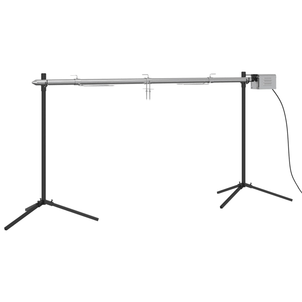 Griglia Automatica con Motore Acciaio Inox 150x46,5x82,5cm 319970