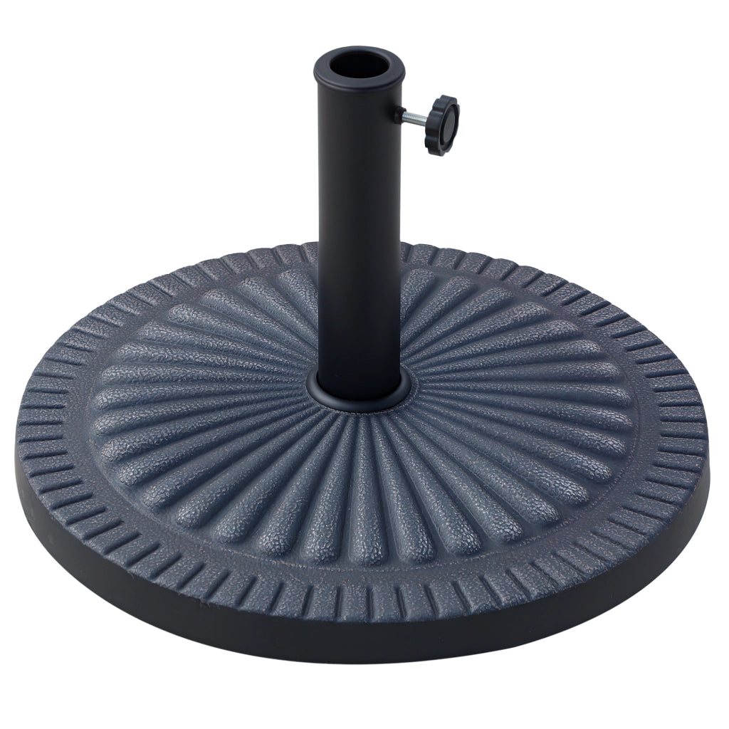Base per Ombrellone Rotonda ¨C Minimal ¨C Grigio ?49x32cm