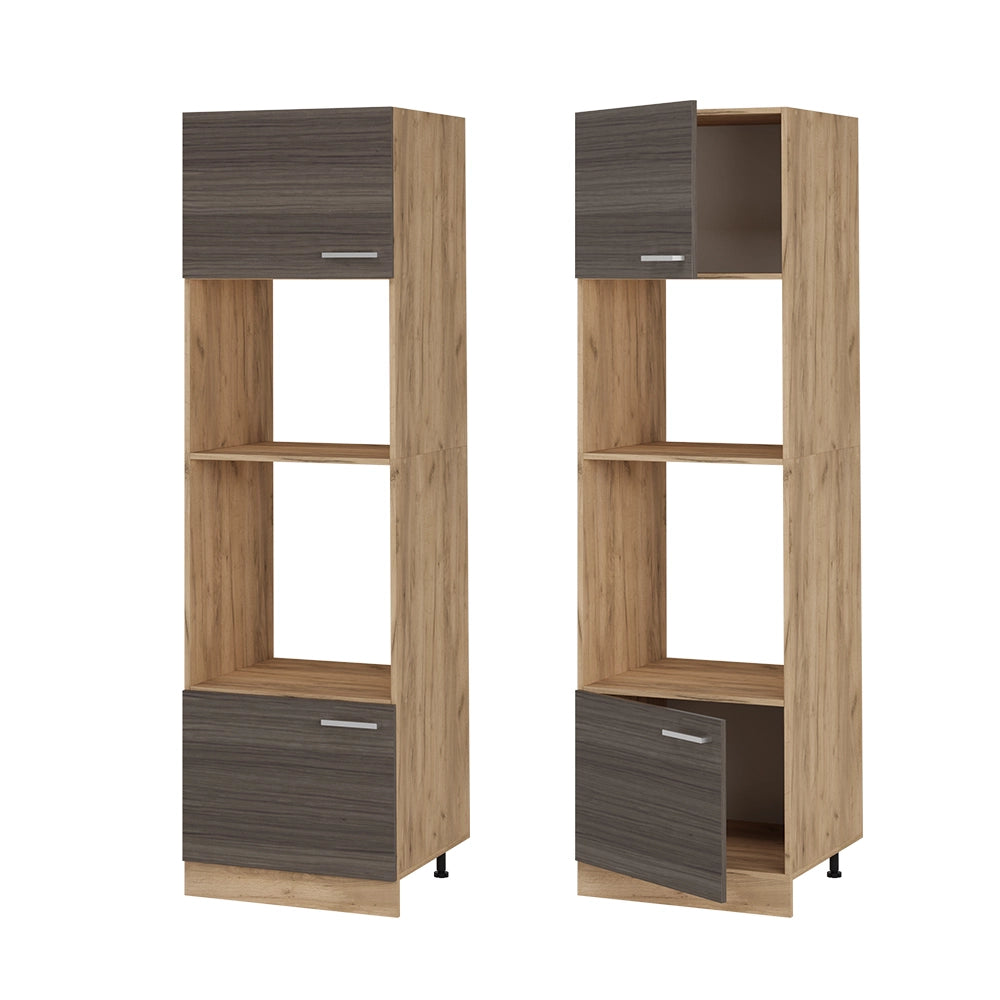 Vicco Set mobili bagno Grigio nobile 60 cm