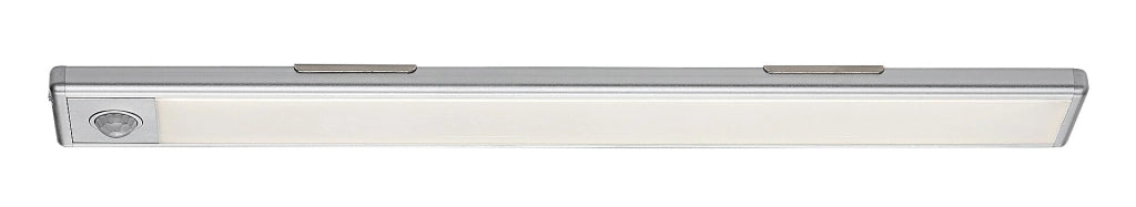 Lampada sottopensile 30cm argento sensore PIR LED 2W Rabalux