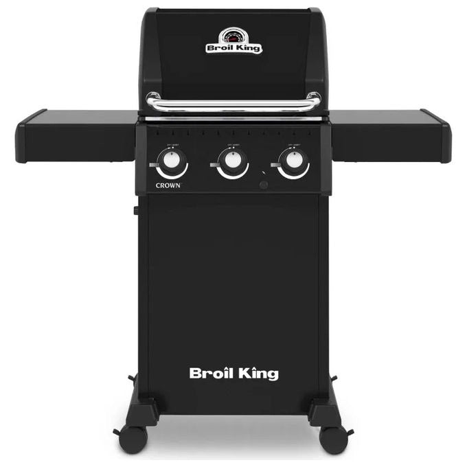 BROIL KING 17B.814953 SDW Gem 310 Shadow Barbecue a Gas 3 Bruciatori 6.9 W Ghisa Smaltata colore Nero