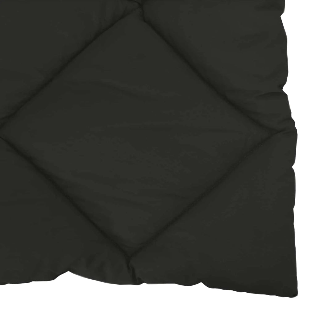 Duvet Estivo Nero 220 x 200 cm Microfibra 42025472