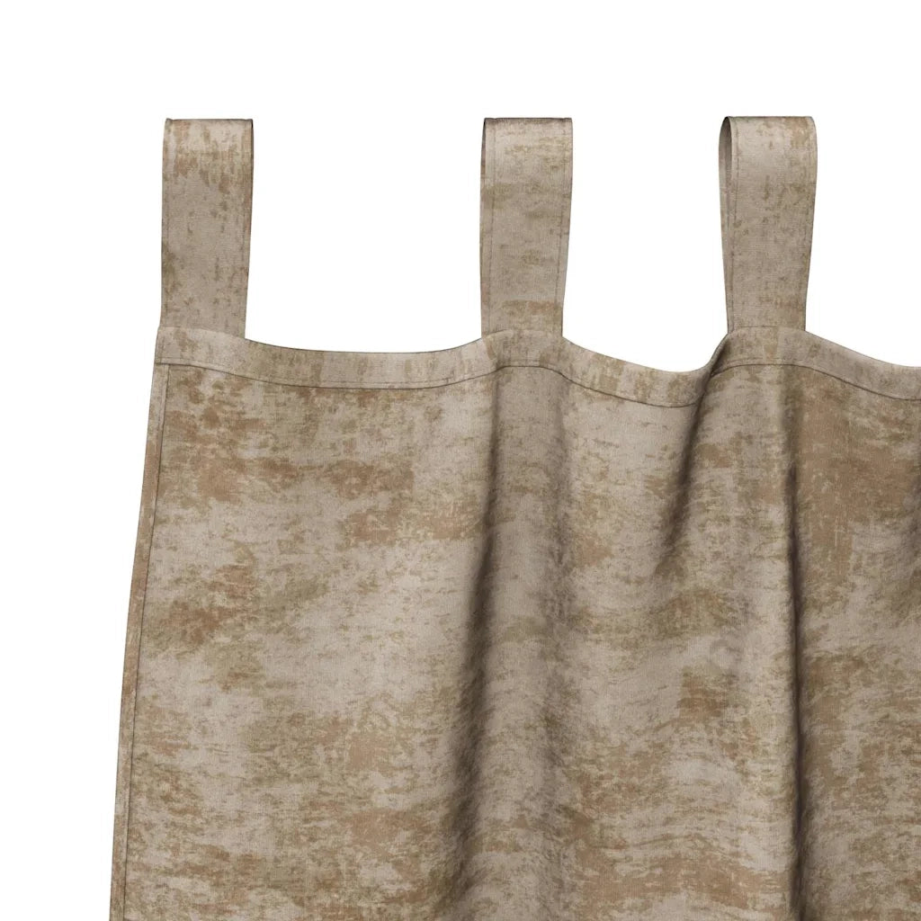 Tende in Velluto con tende 2 pcs Champagne 175 x 140 cm Velluto 4107744
