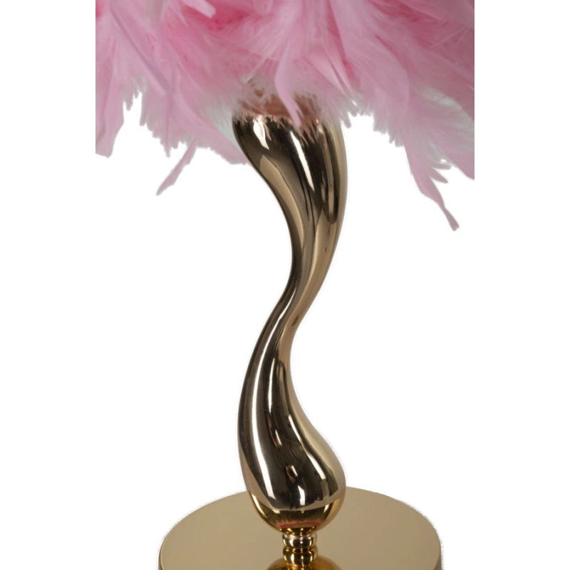 Lampadelle A Da Tavolo Cart Rosa cm ø 25x47