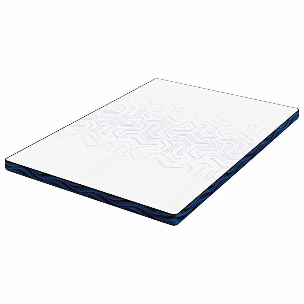 Topper per materasso Bianco 140 x 200 cm Tessuto Jacquard 4106271
